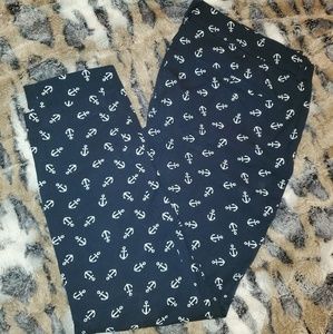 Anchor design pants